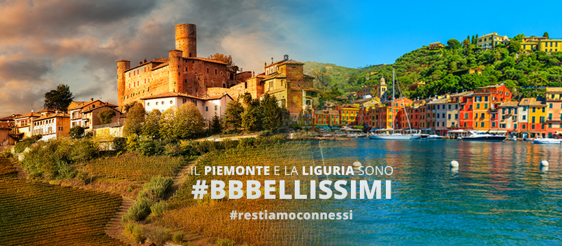 Al via la nuova campagna pubblicitaria “La Liguria e il Piemonte sono BBBellissimi”