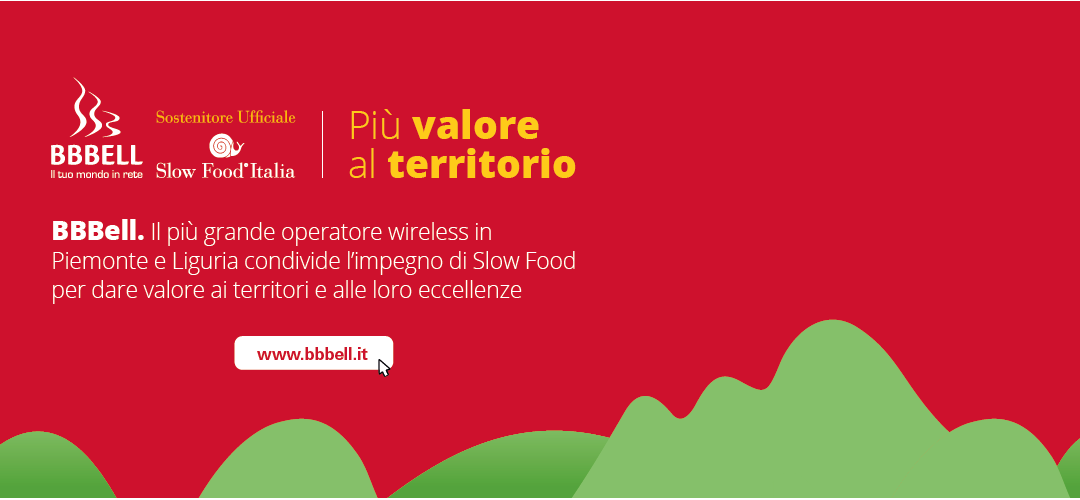 BBBell diventa Sostenitore Ufficiale di Slow Food Italia