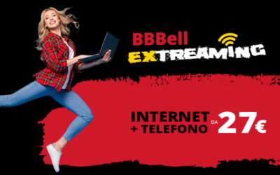 Al via la campagna pubblicitaria dedicata ai privati “BBBell Extreaming”