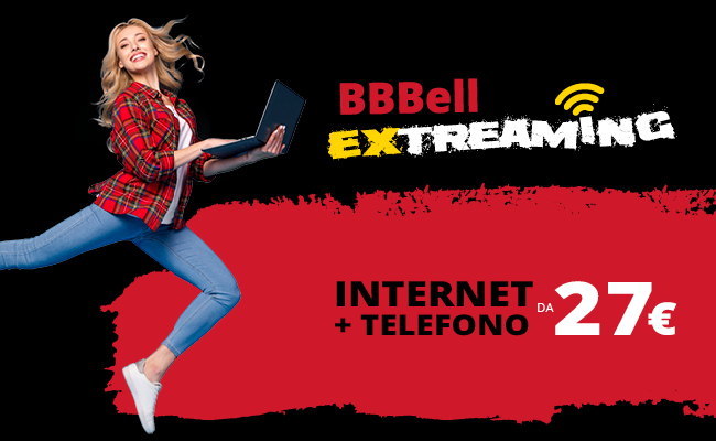 Al via la campagna pubblicitaria dedicata ai privati “BBBell Extreaming”