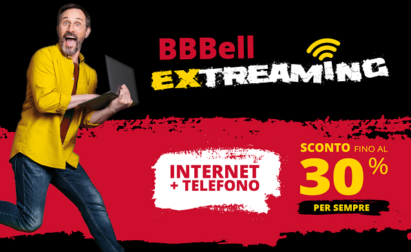 On air la campagna pubblicitaria “BBBell Extreaming”