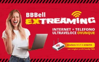 On air la campagna pubblicitaria “BBBell Extreaming”
