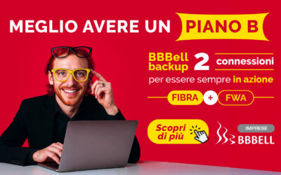 On air la nuova campagna di BBBell Backup dedicata al mondo delle imprese